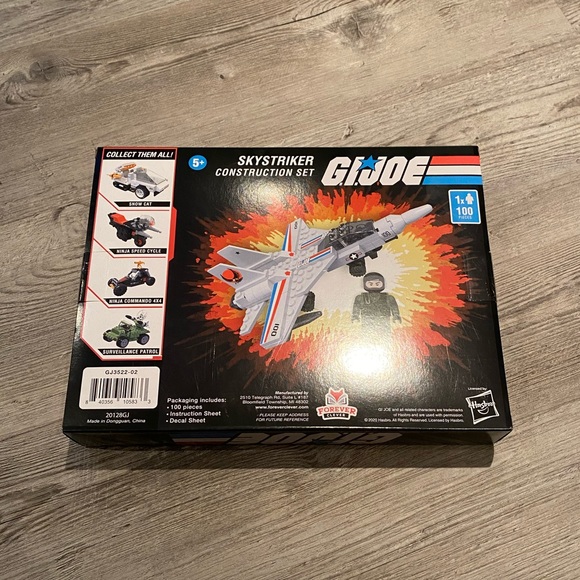 G.I. Joe Skystriker Construction Set 100 Pieces Compatible With Other Brands New - Picture 2 of 2